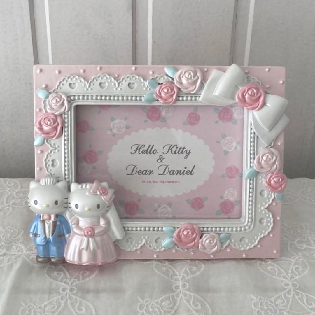 新品・未使用　希少　レア　激かわ　キティ　ダニエル　ウェディング　フォトフレーム