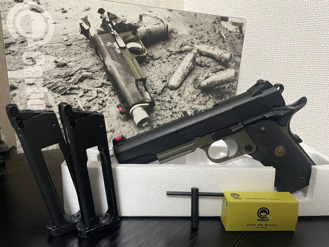 Carbon8 M45MC0 CO2 スペアマガジン バルブレンチ付