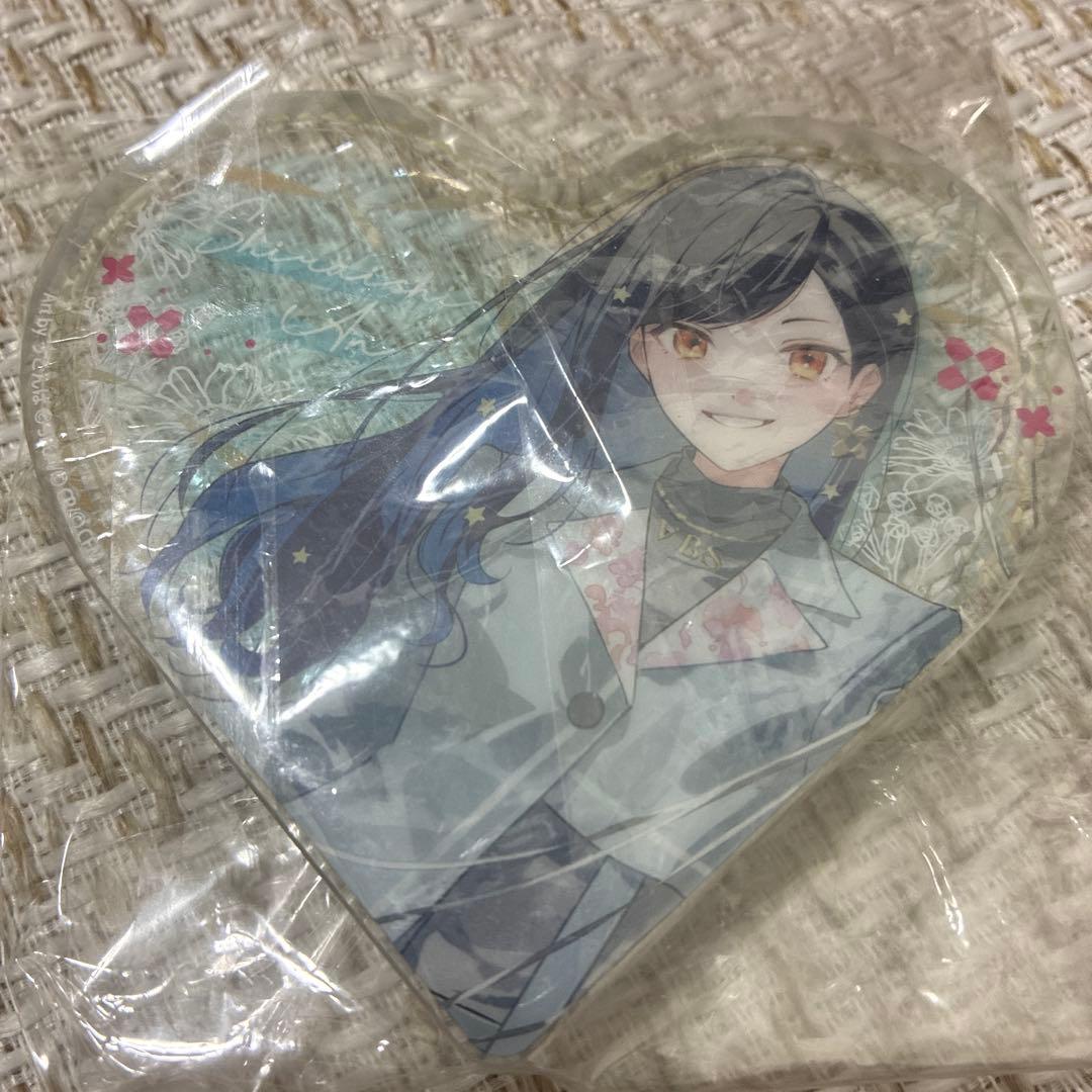 プロセカ　ハート型アクリルブロック　白石杏