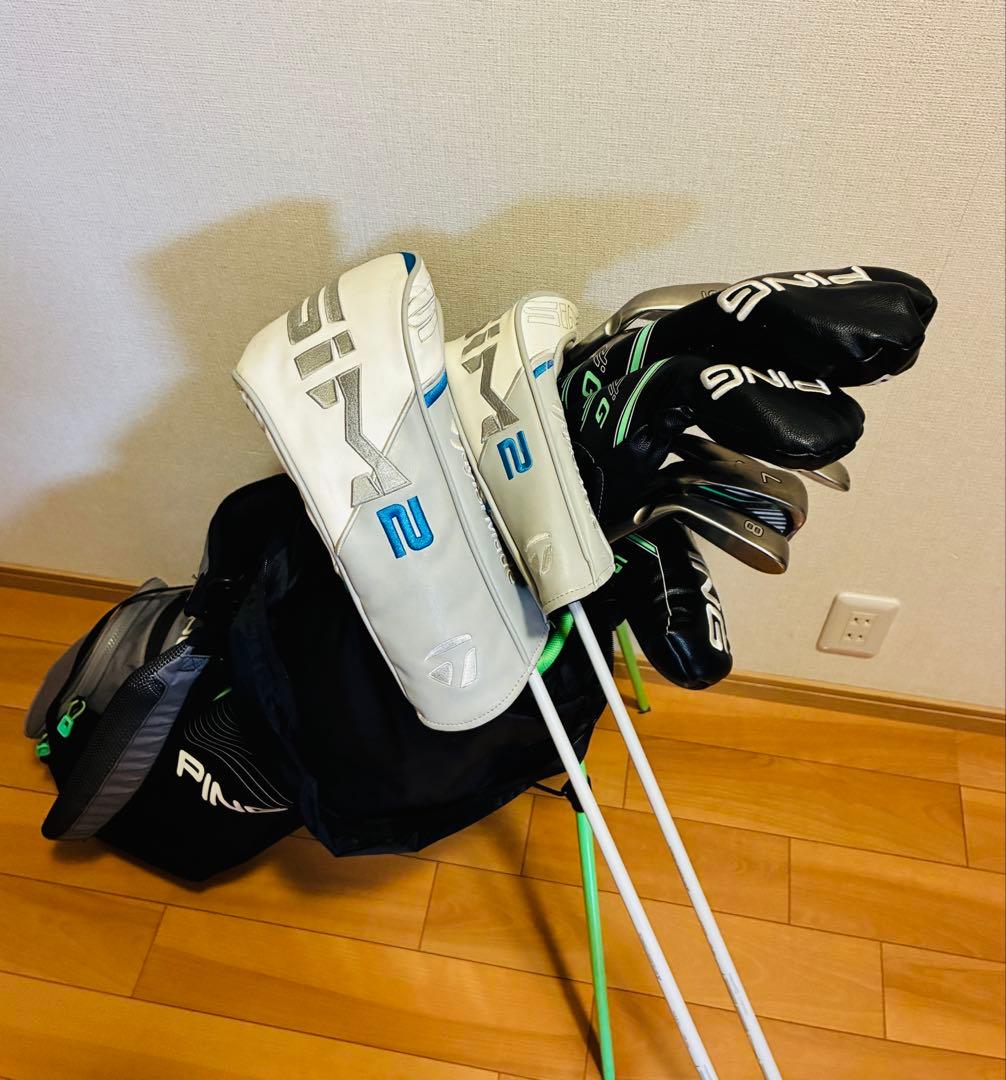 ピンProdi G ジュニアゴルフクラブセット11本 152㎝ ＋SIM2 2本