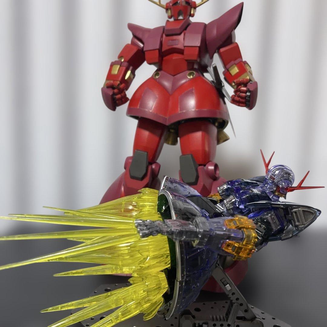 MG1/100パーフェクトジオング RG1/144ガンダムベース限定クリアカラー