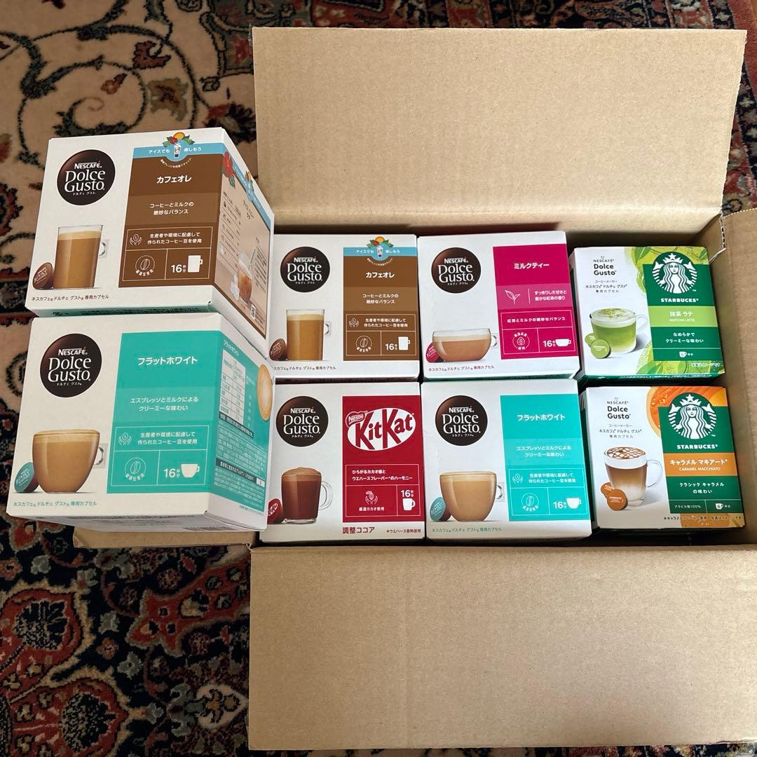 ネスカフェドルチェグスト　詰め合わせ6箱セット 新品未開封