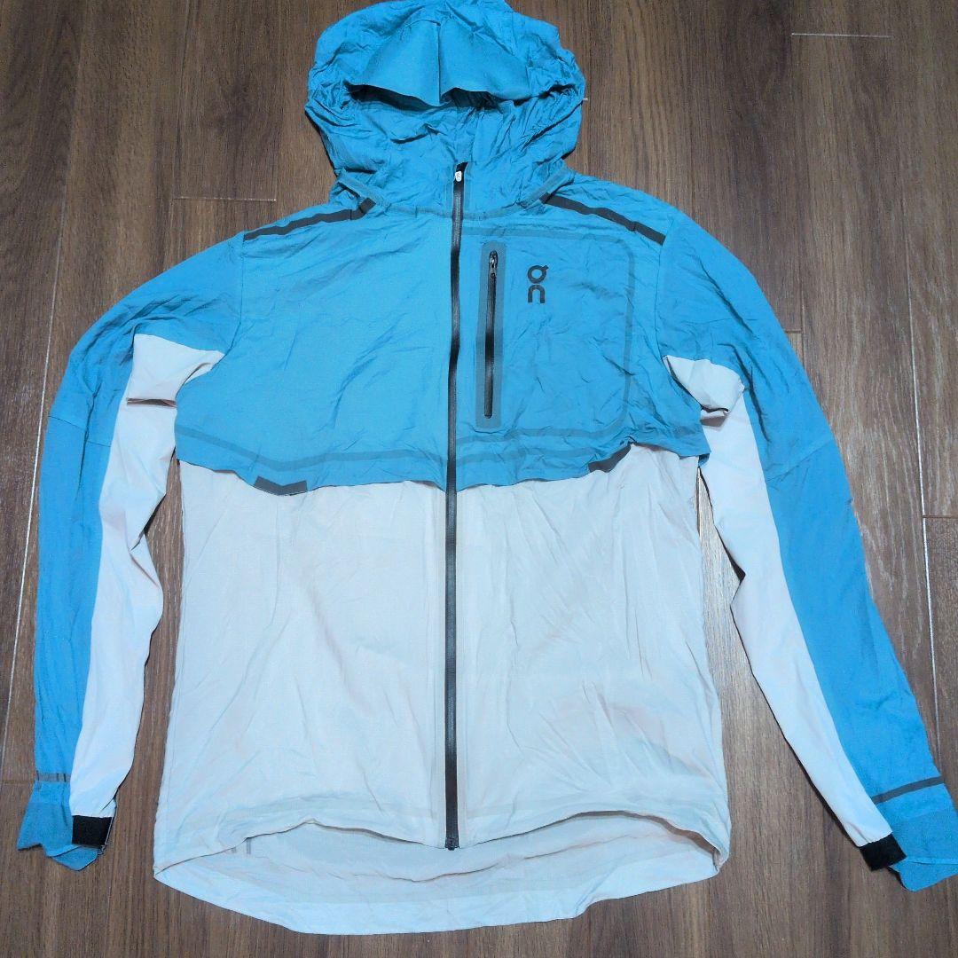 ON オン　ウェザージャケットWeatherJacket　メンズM　 青/白