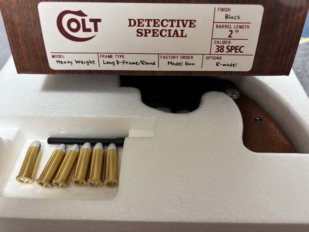 タナカ・ワークス モデルガン コルト ディテクティブ・スペシャル R-MODEL