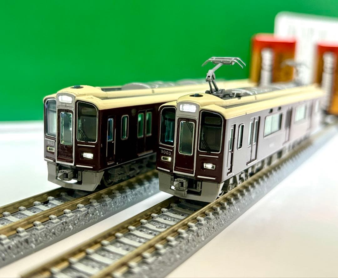 ほ*ん様 マイクロエース 阪急9000系 9003F ヘッドライト改造