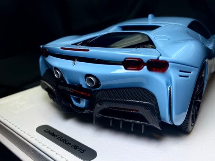 BBR 1/18 SF90 Azzurro La Plata 海外特注