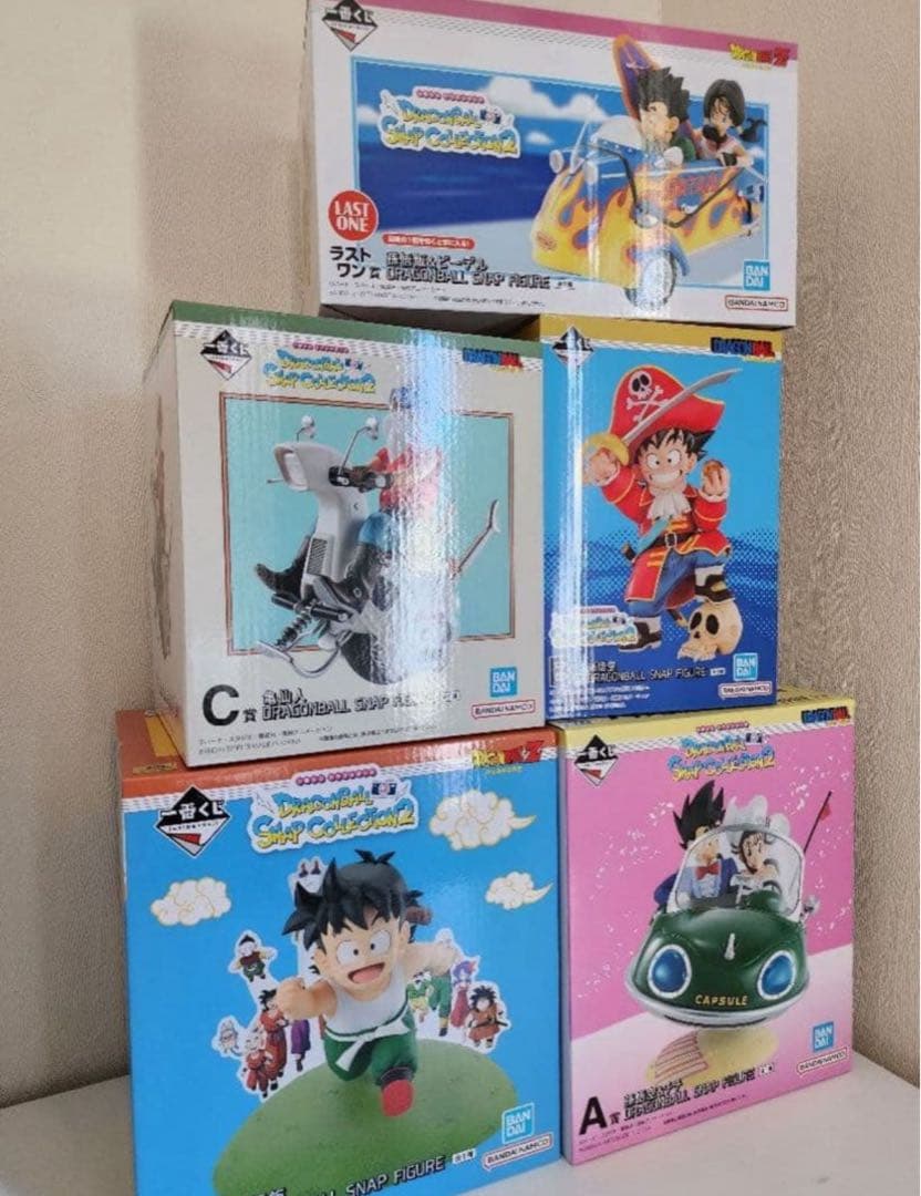 一番くじ　ドラゴンボール SNAP COLLECTION2フィギュア　コンプ