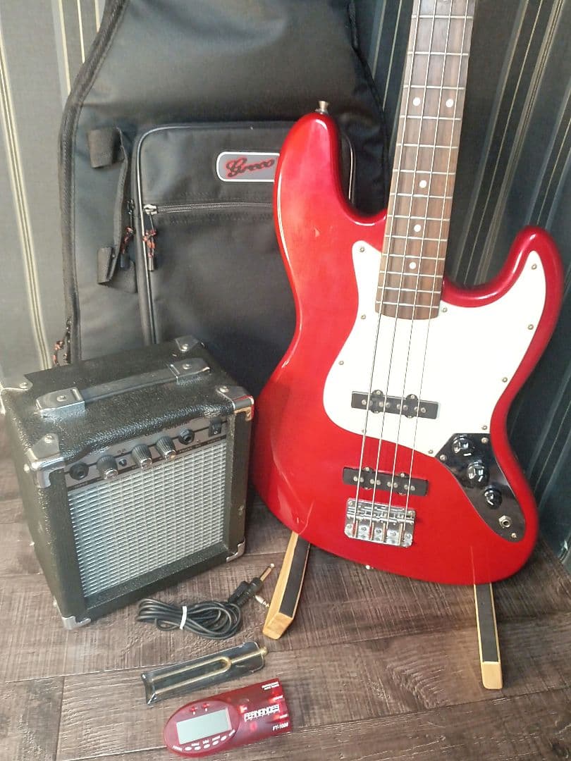 初心者 セット SX エレキベース Standard Series 赤 レッド