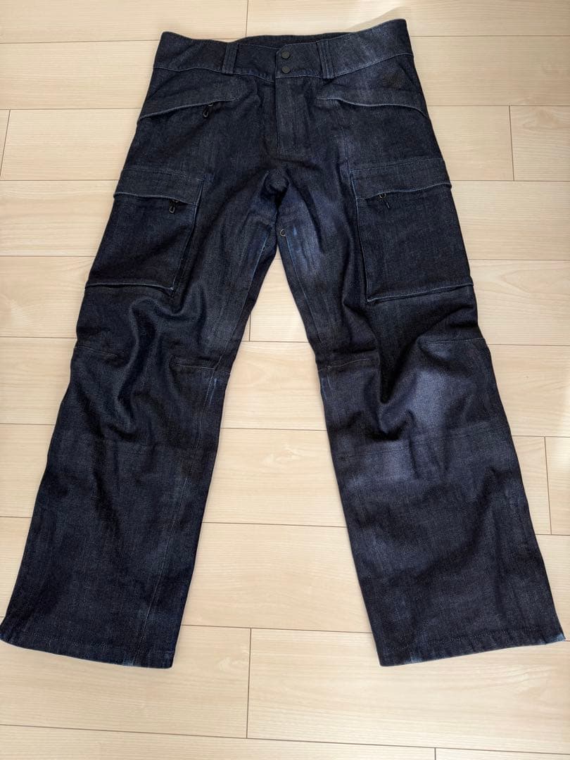 GOLDWIN GORE-TEX デニムパンツ スキーパンツ スノーボードパンツ