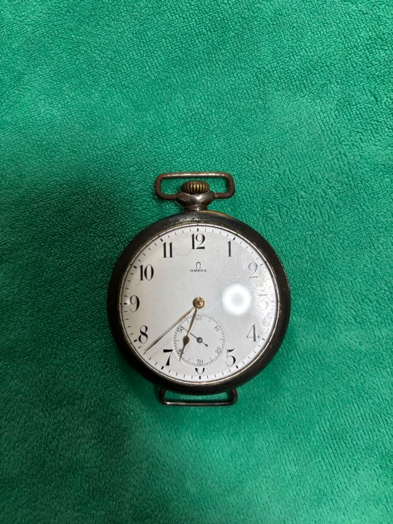 オメガ 懐中時計 アンティーク　ジャンク