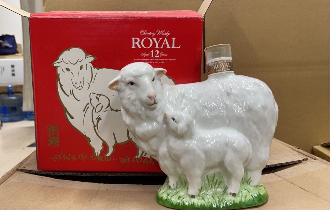 古酒未開栓サントリーウイスキー ローヤル 12年600ml 2003年（未歲）