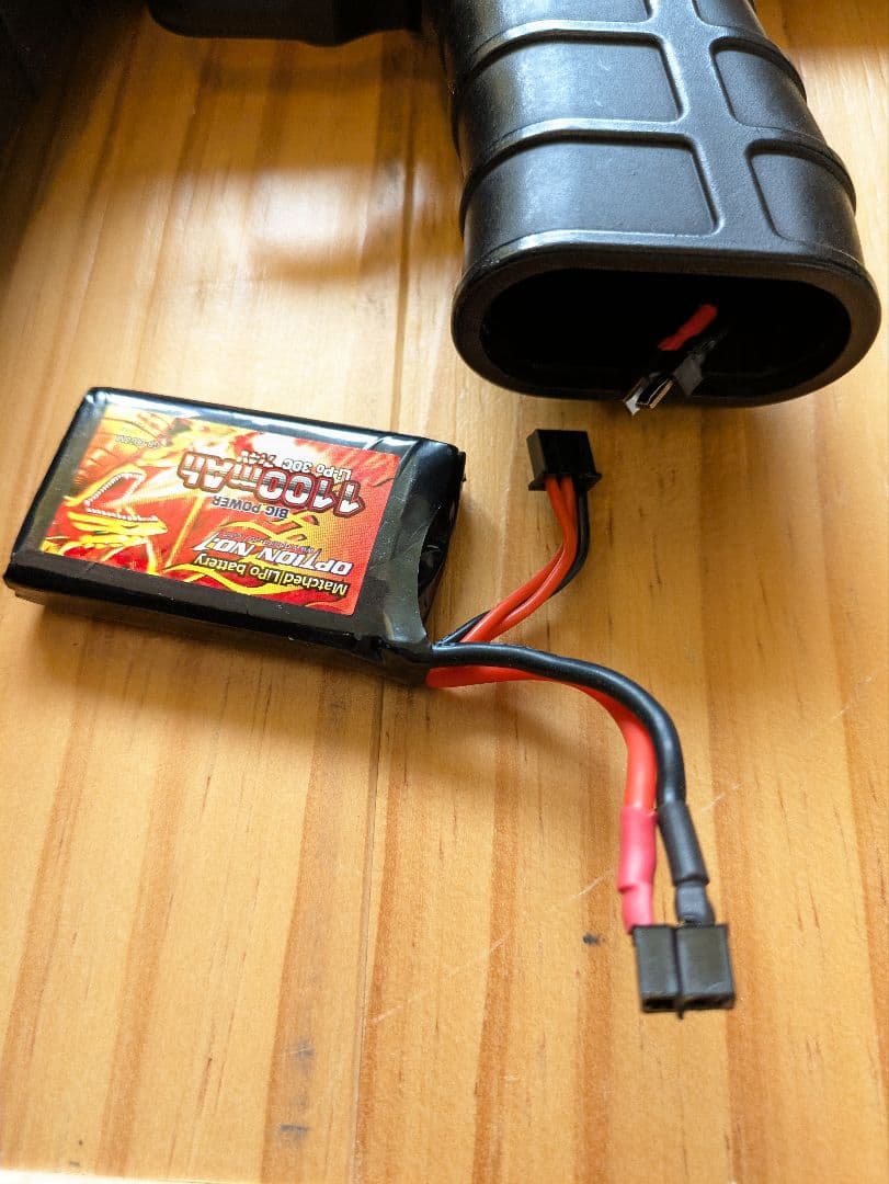 mod.m 番頭カスタム改三 グリップ内蔵バッテリ加工 　SBD組込