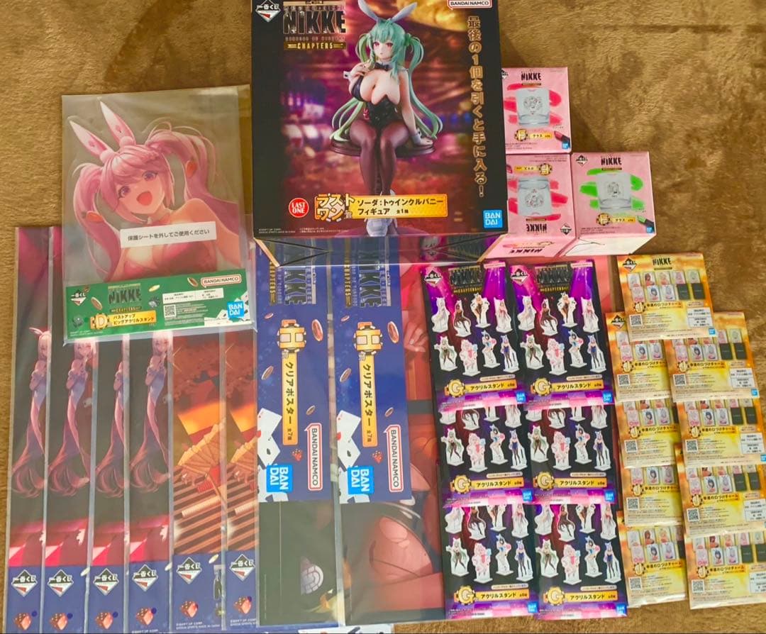 一番くじ 勝利の女神：NIKKE CHAPTER5ラストワン&多賞大量