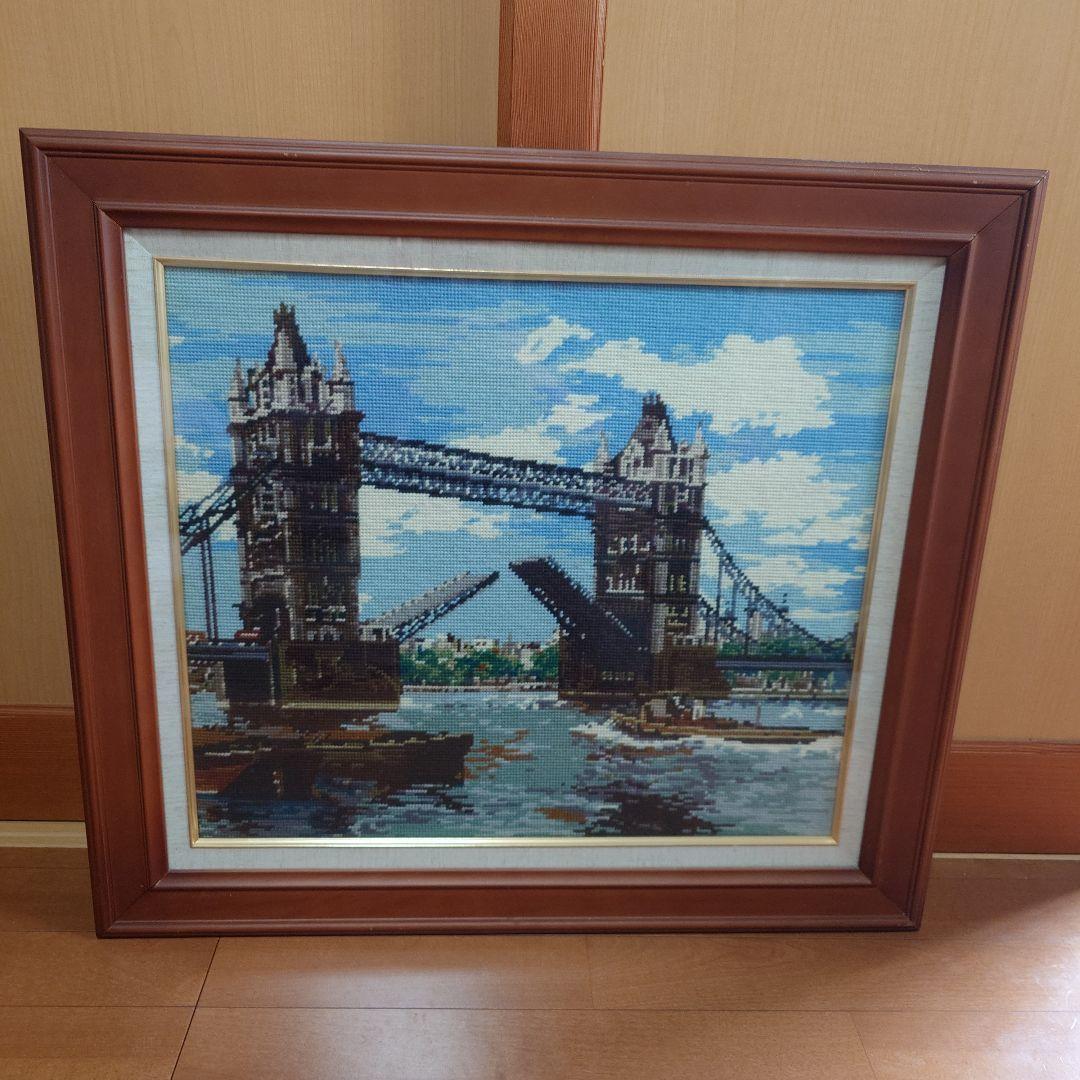 ロンドン タワー ブリッジ ニードルポイント Jean I Llingwort