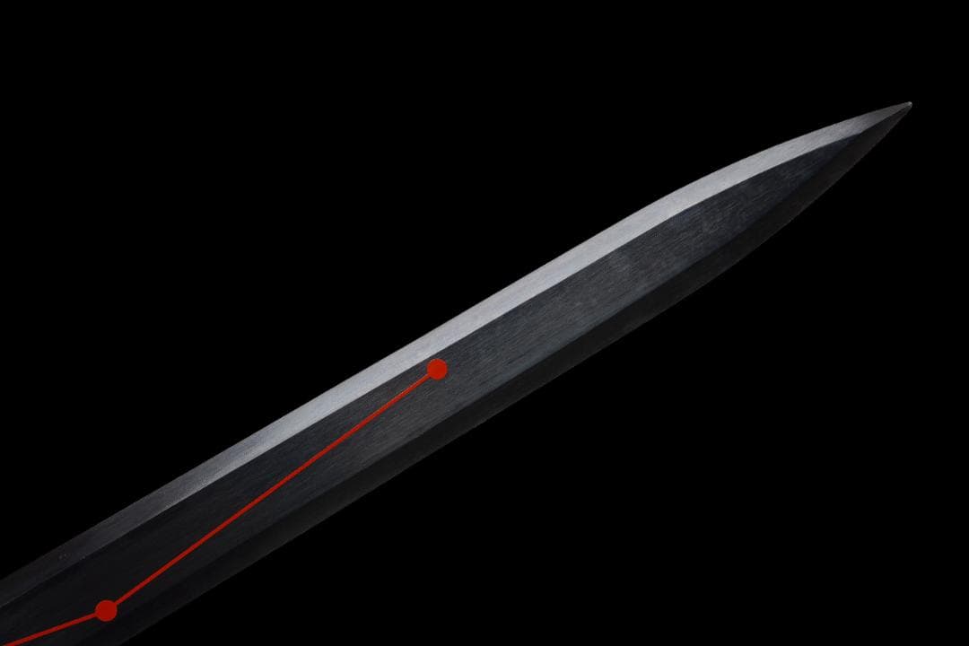 中華武術 刃長 70cm 漢剣・模造刀・模擬刀 練習 武具 【品名】：八卦剣