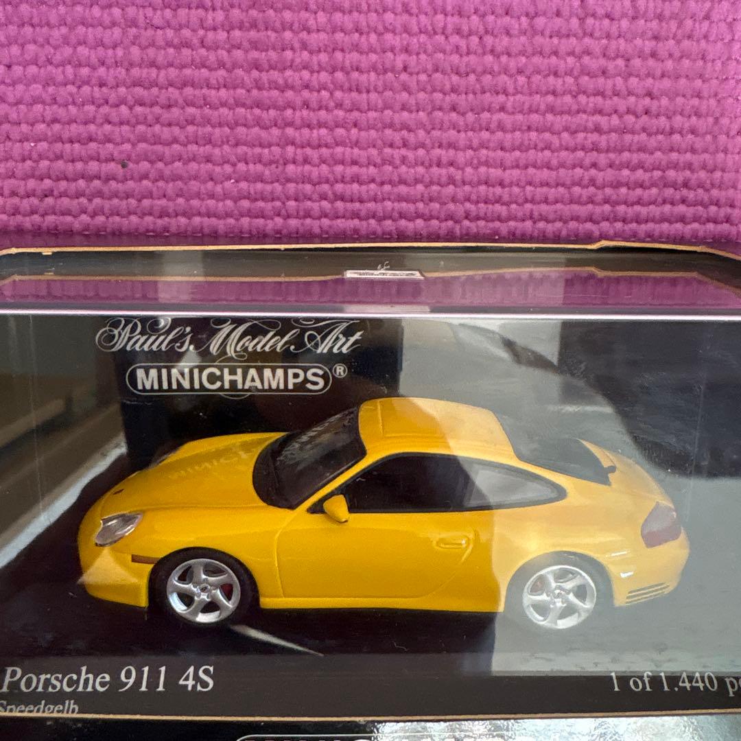 【絶版希少カラー】Porsche 911 4S 1/43 スピードイエロー