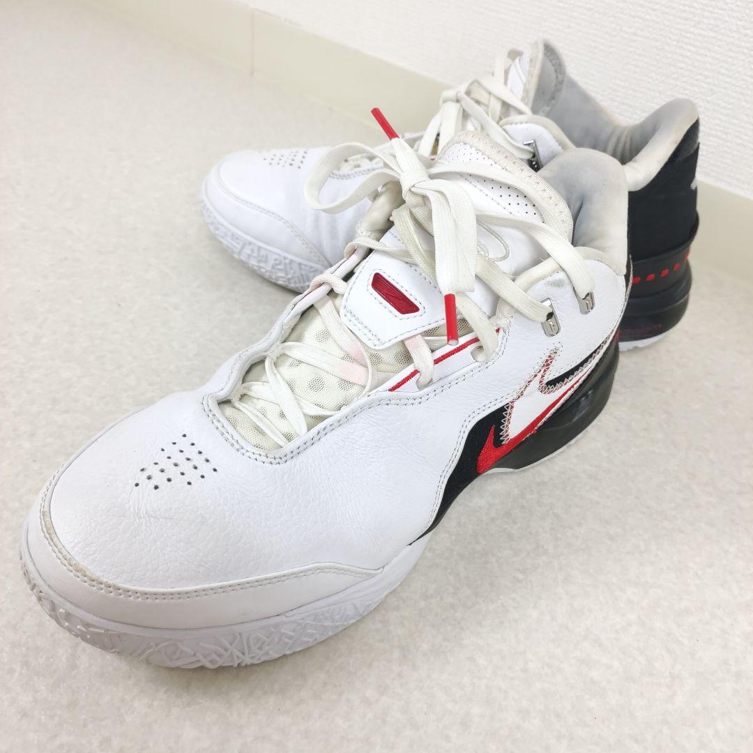 ナイキ レブロン NXXT Gen 28cm バッシュ 白 赤 XDRソール