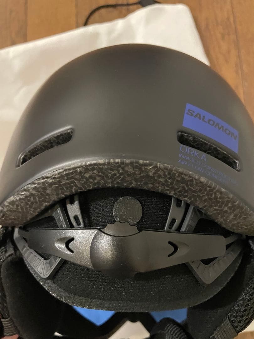 SALOMON スキー/スノーボードヘルメットORKA VISORキッズ S