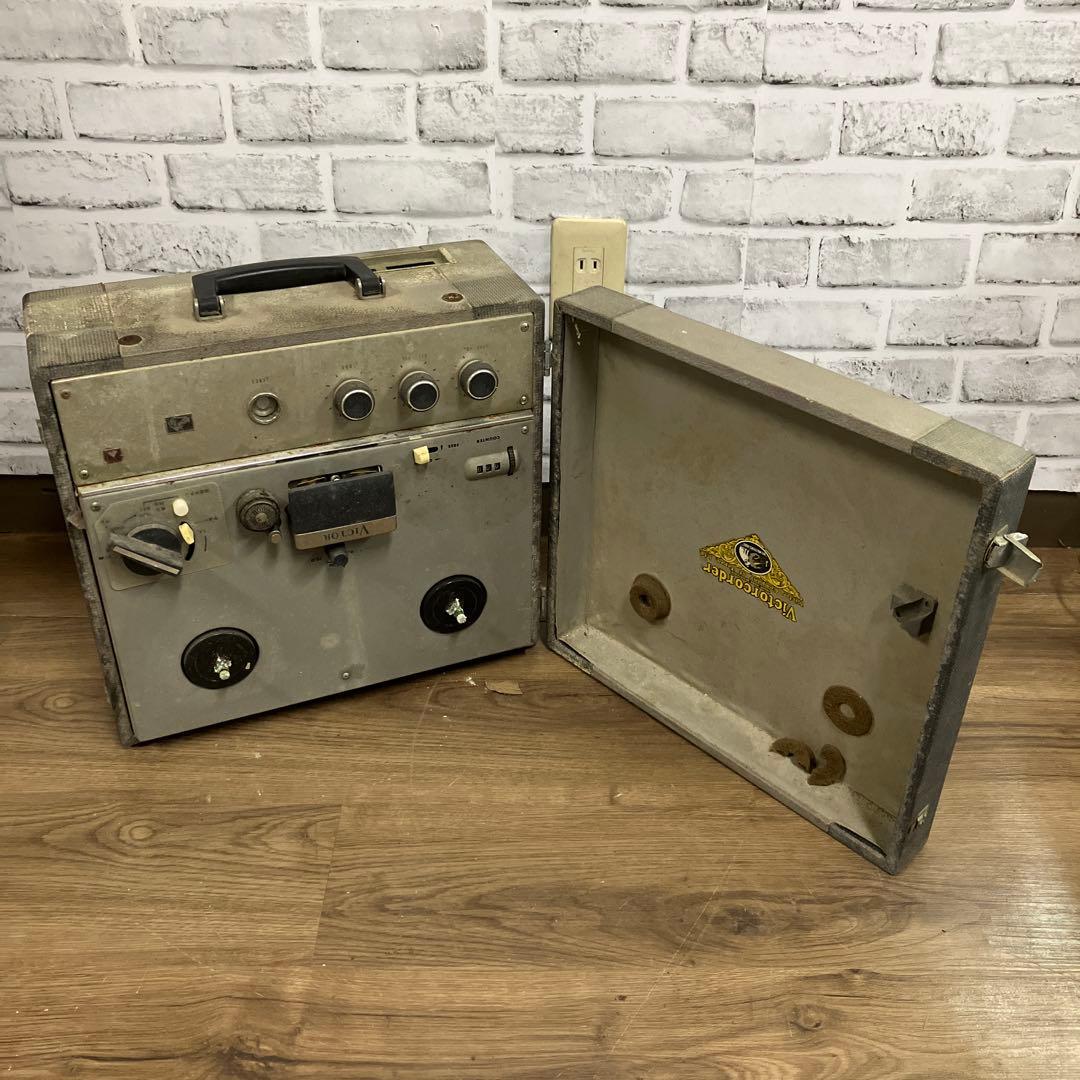 3F ジャンク品 希少 当時物 VICTOR ビクター オープンリールレコーダー