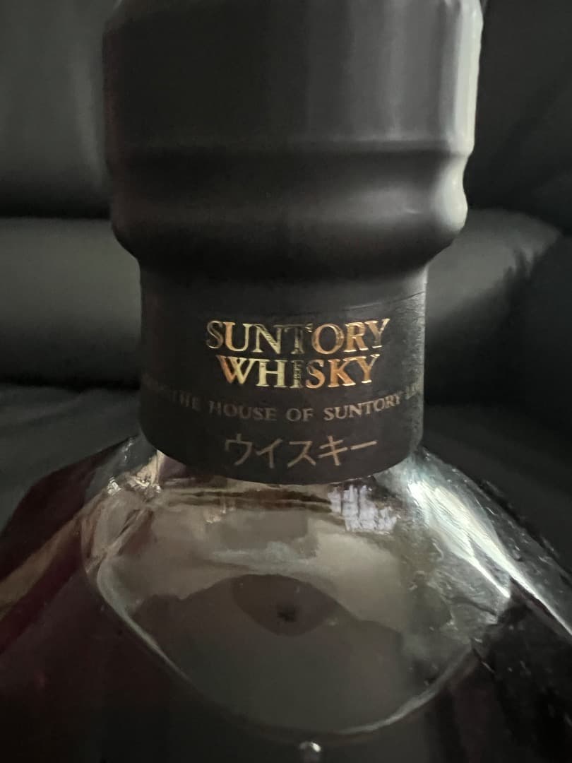 SUNTORY CREST 12 YEARS クレスト12年 黒キャップ