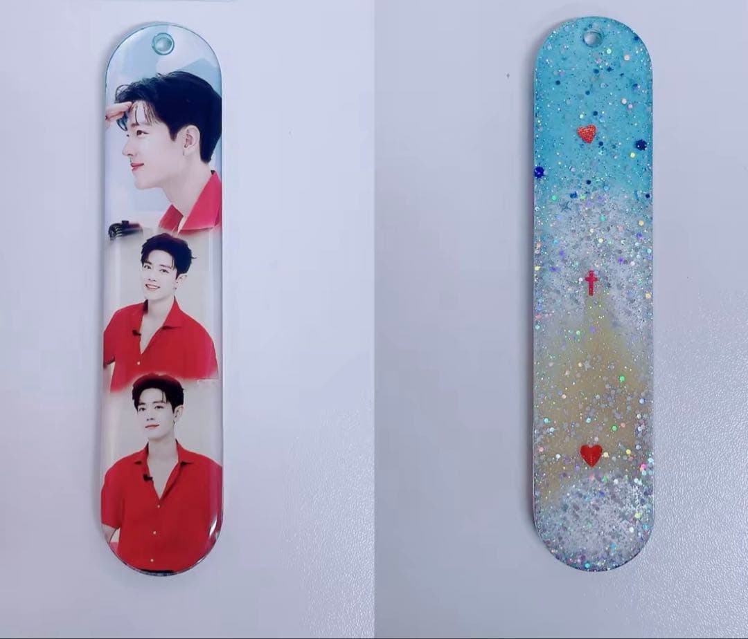 肖戦 新作　可愛い　栞　レジンキーホルダー 6点セット❣️0206