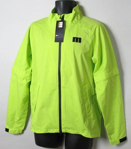 新品 マンシングウェアゴルフ レインジャケット/メンズ/M/ライム