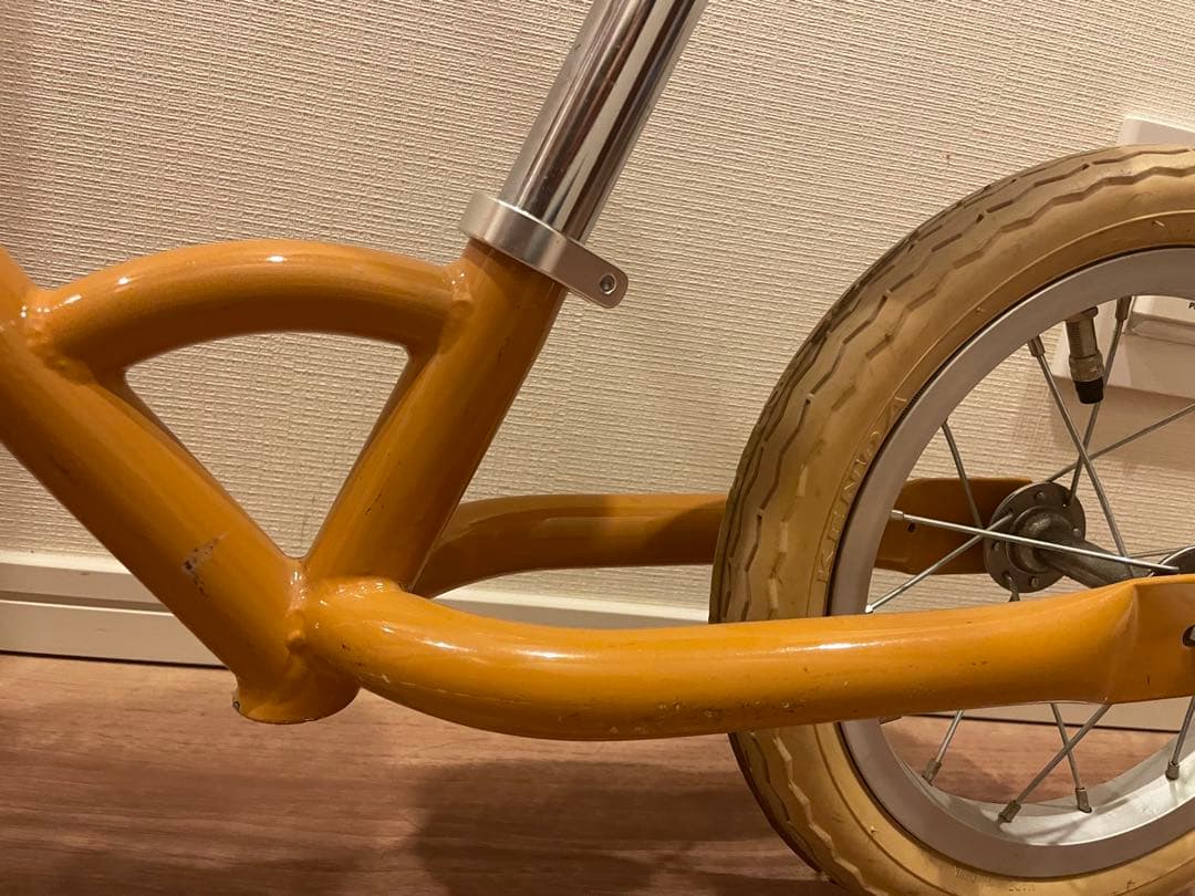 Tokyo bike オレンジ バランスバイク キックバイク