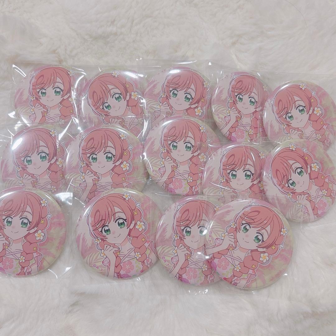 虹ヶ丘ましろ プリキュア キュアプリズム 缶バッジ 水着