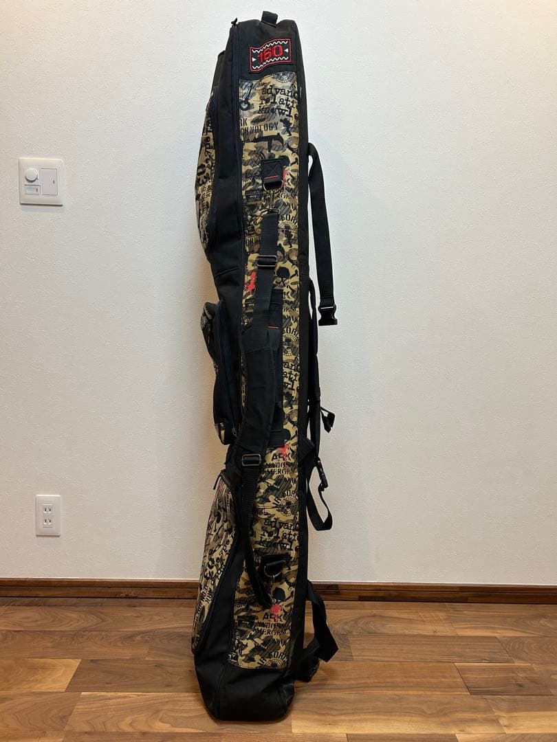 Burton（バートン）スノーボードセット ビンディング キャリーバッグ 青 黒