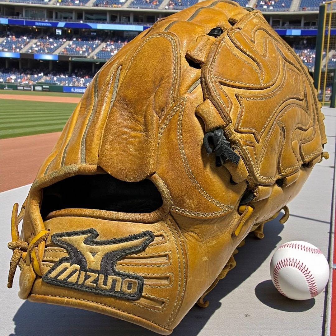 【良品】 Professional 田中将大モデル 投手用　軟式 MIZUNO