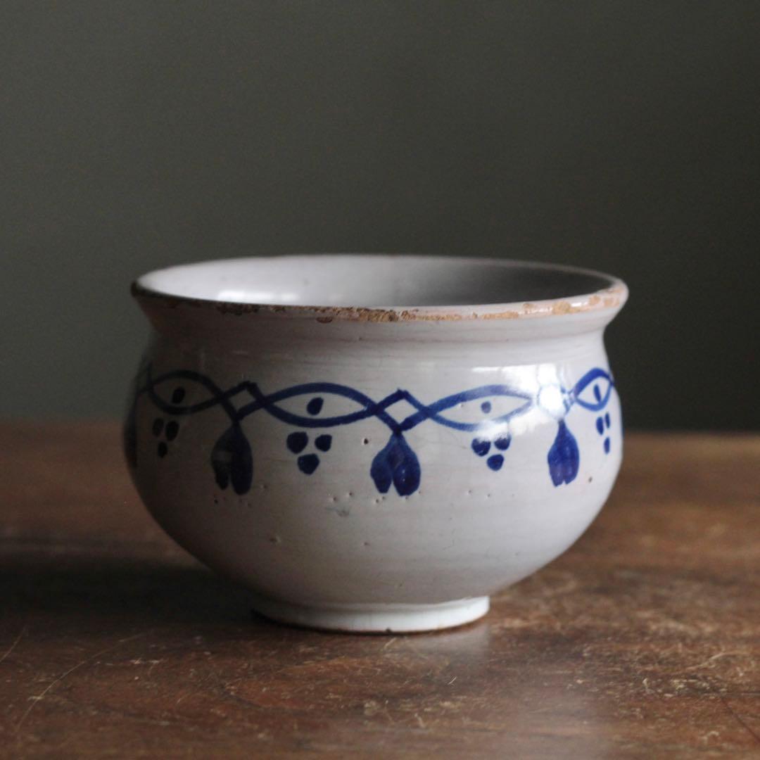 欧州 茶碗 茶道具 古美術 古道具 アンティーク イングリッシュデルフト