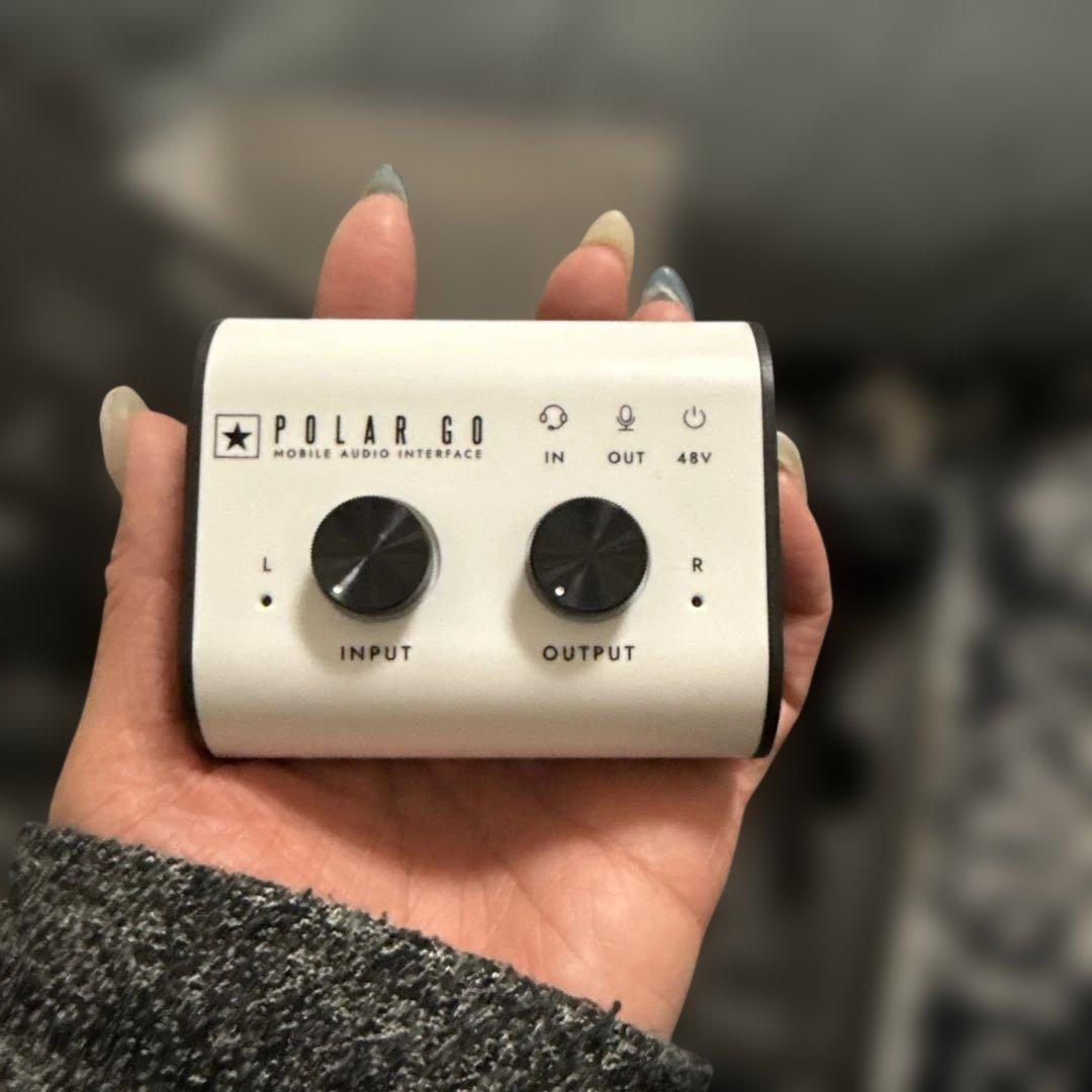 Polar Go オーディオインターフェース +48Vマイク内蔵 最終価格