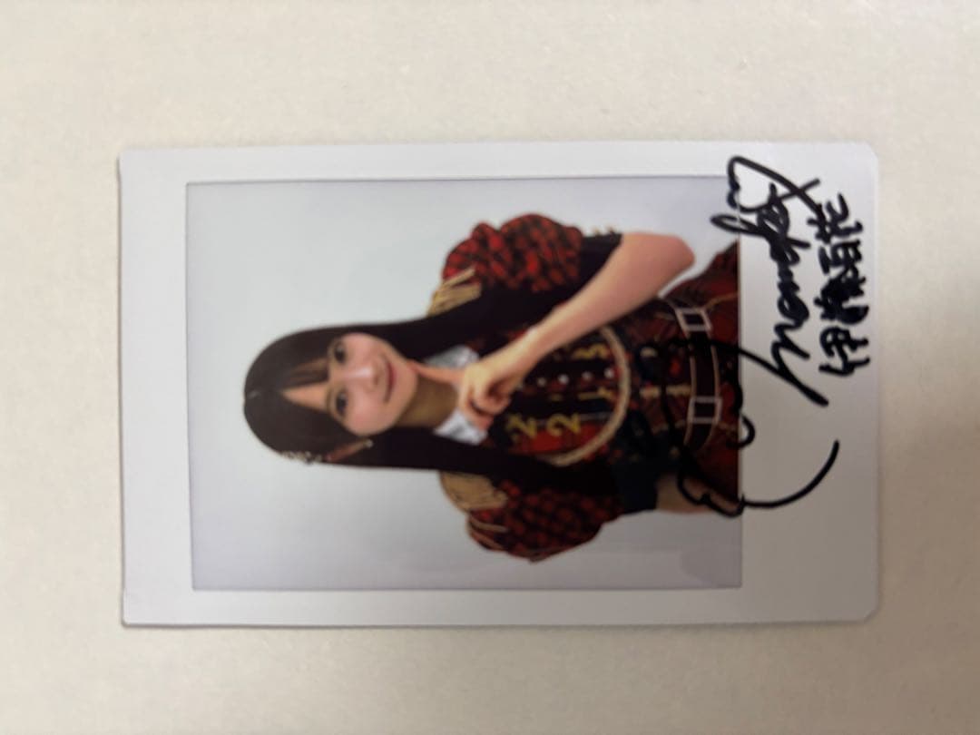 AKB48 20周年記念　武道館　チャンスくじ　D賞　サインチェキ 伊藤百花