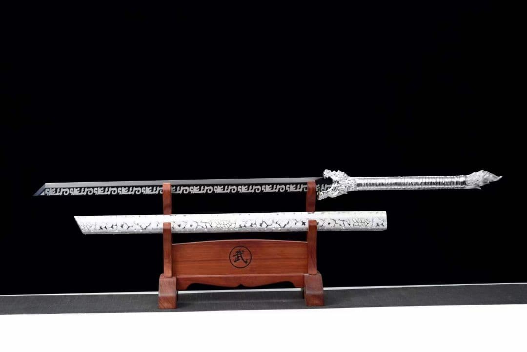 『唐横刀——雪狼』 古兵器 武具　刀装具　日本刀　模造刀 居合刀 長尺