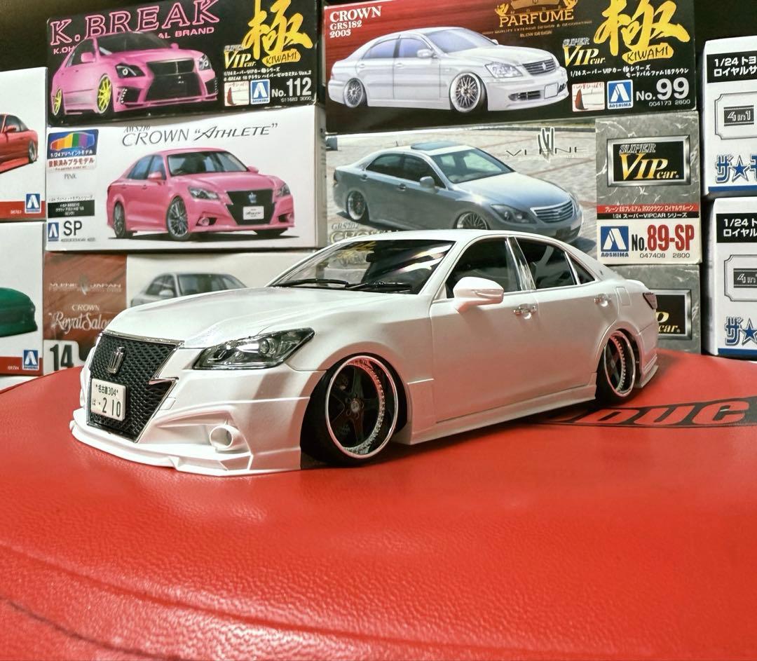 アオシマ ROJAM GRS214 クラウン アスリート