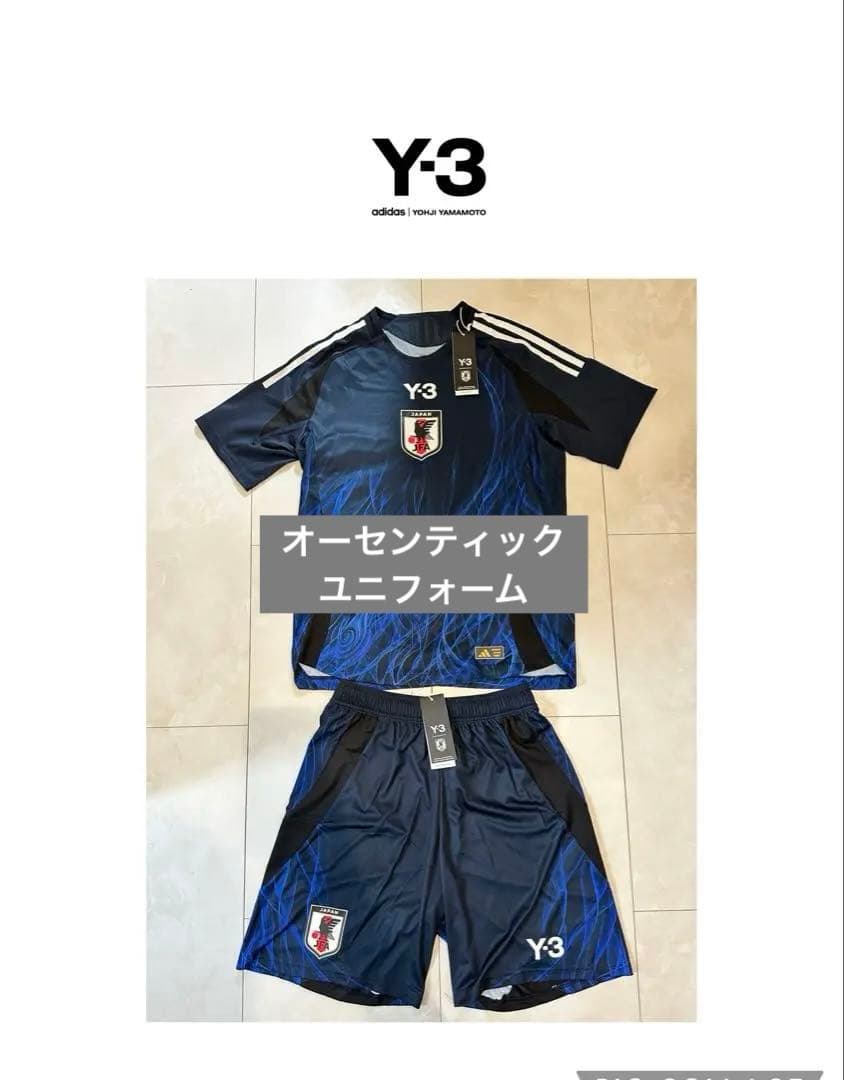 adidasY-3 サッカー日本代表 オーセンティックユニフォーム上下セット