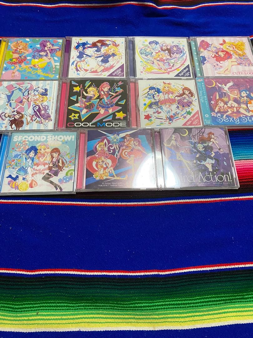 アイカツ CD 11枚セット まとめ売り アイドル活動 いちご アニメ