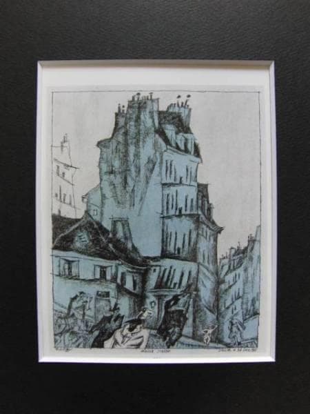 リオネル・ファイニンガー、「PARISER STRASSE」、海外版超希少レゾネ