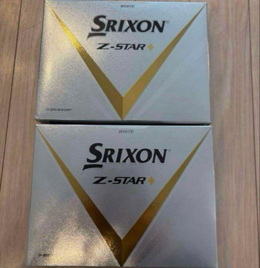 DUNLOP(ダンロップ) ゴルフボール SRIXON Z-STAR 2ダース
