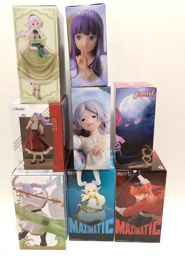 【葬送のフリーレン】フィギュア計８点MAXIMATIC／魔法の高み／一眠り／他