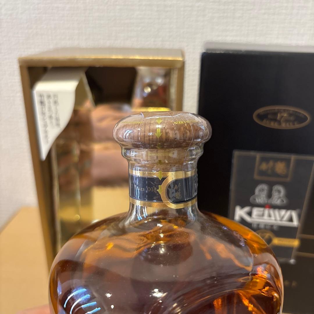 竹鶴17年 ピュアモルトウイスキー　ニッカ　桂和ラベル　箱付き　未開封