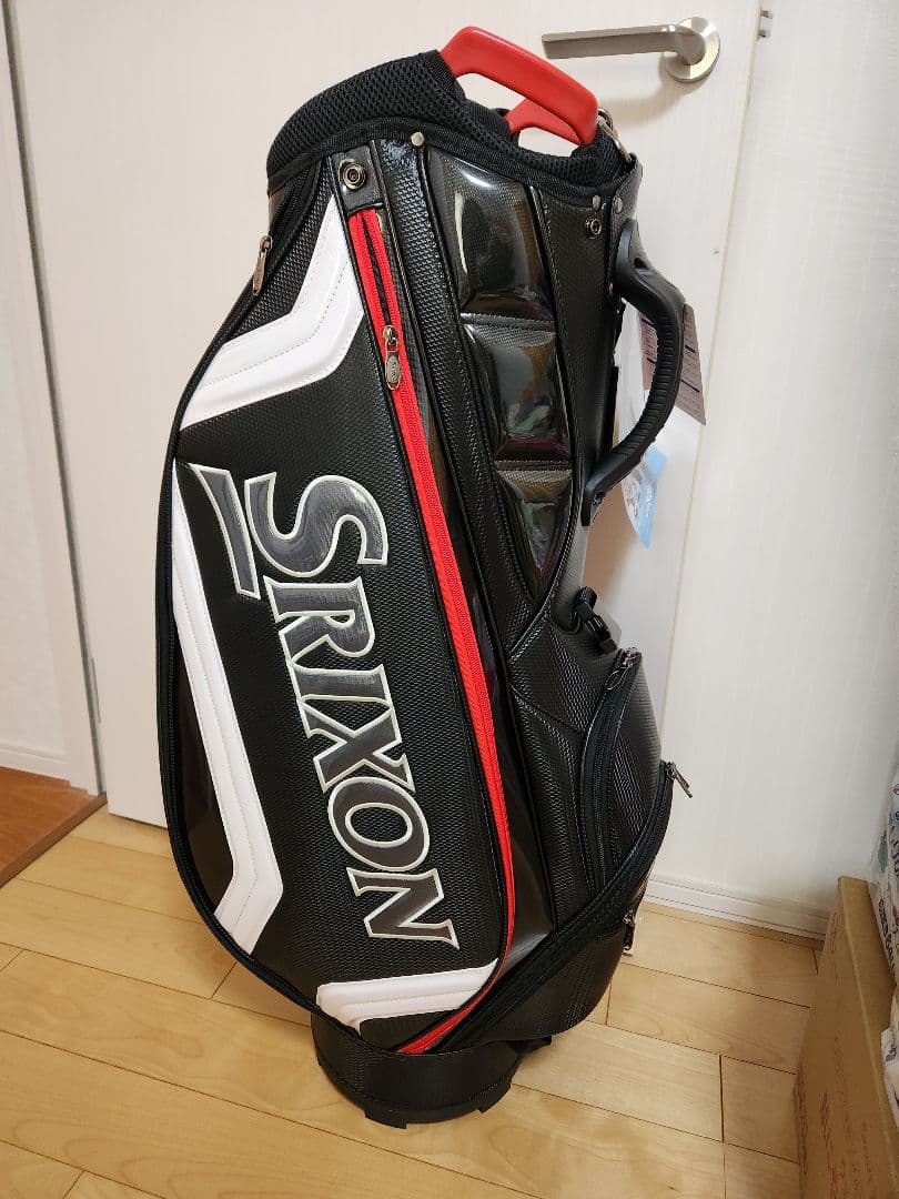 再値下げ!Srixon GGC-S166 ゴルフバッグ 9.5型 ブラック
