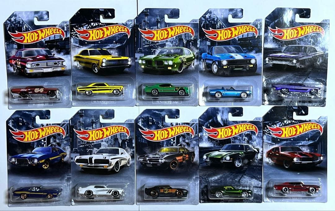 ホットウィール　アメリカンスチール　10種