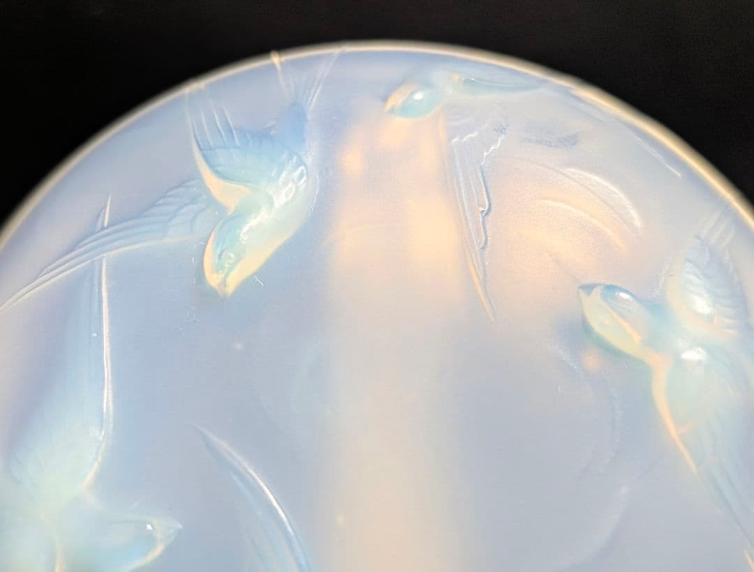 Sabino France サビノ オパルセント ツバメ プレート 直径12㎝