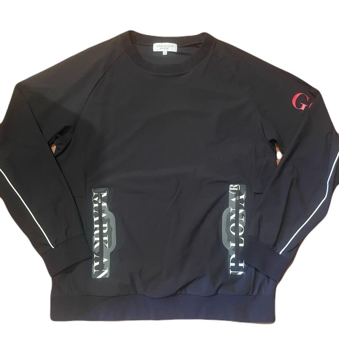 マークアンドロナ ゴルフウェア 黒 サイズ50 美品　メンズ　ウェア　ゴルフ