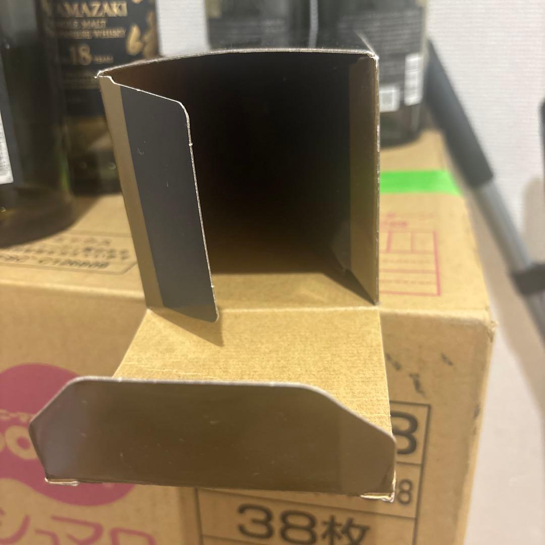 山崎18年空瓶 4本 空箱1 ダンボール1 【着払い】