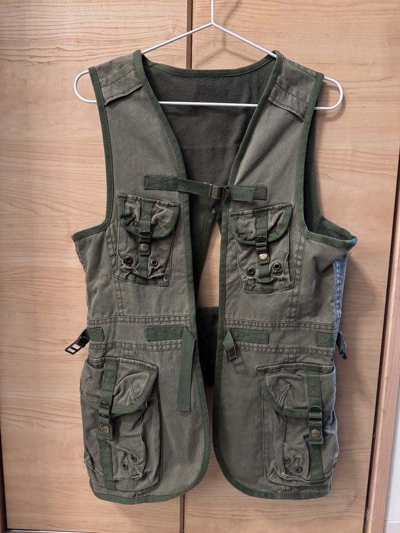 Hysterics フィッシングベスト カーキ　多機能ベスト
