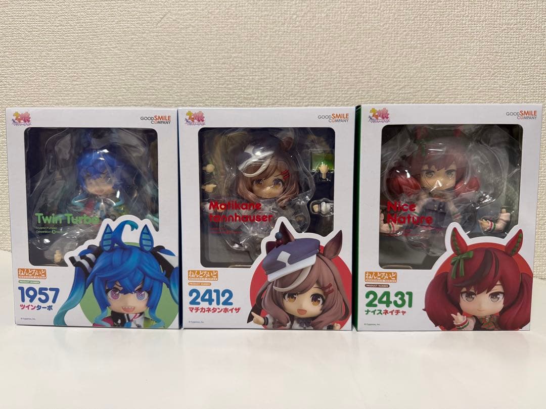 未開封 ねんどろいど ウマ娘 ツインターボ マチカネタンホイザ ナイスネイチャ