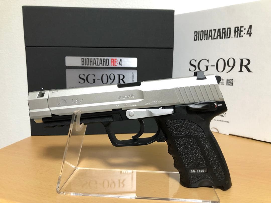 【レア】バイオハザード RE4 限定品 SG-09 R レオン sg09r
