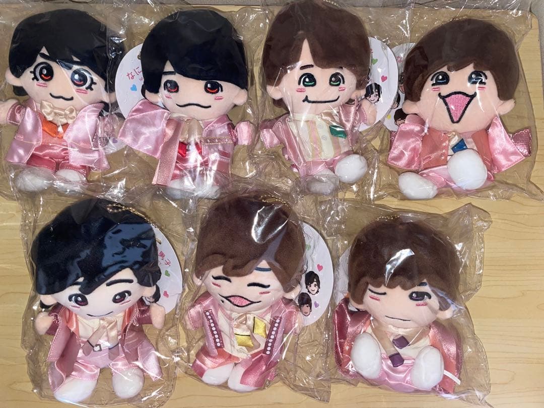 【新品未使用未開封】なにわ男子　ちびぬい　初心LOVE 7体　まとめ売り　第二弾